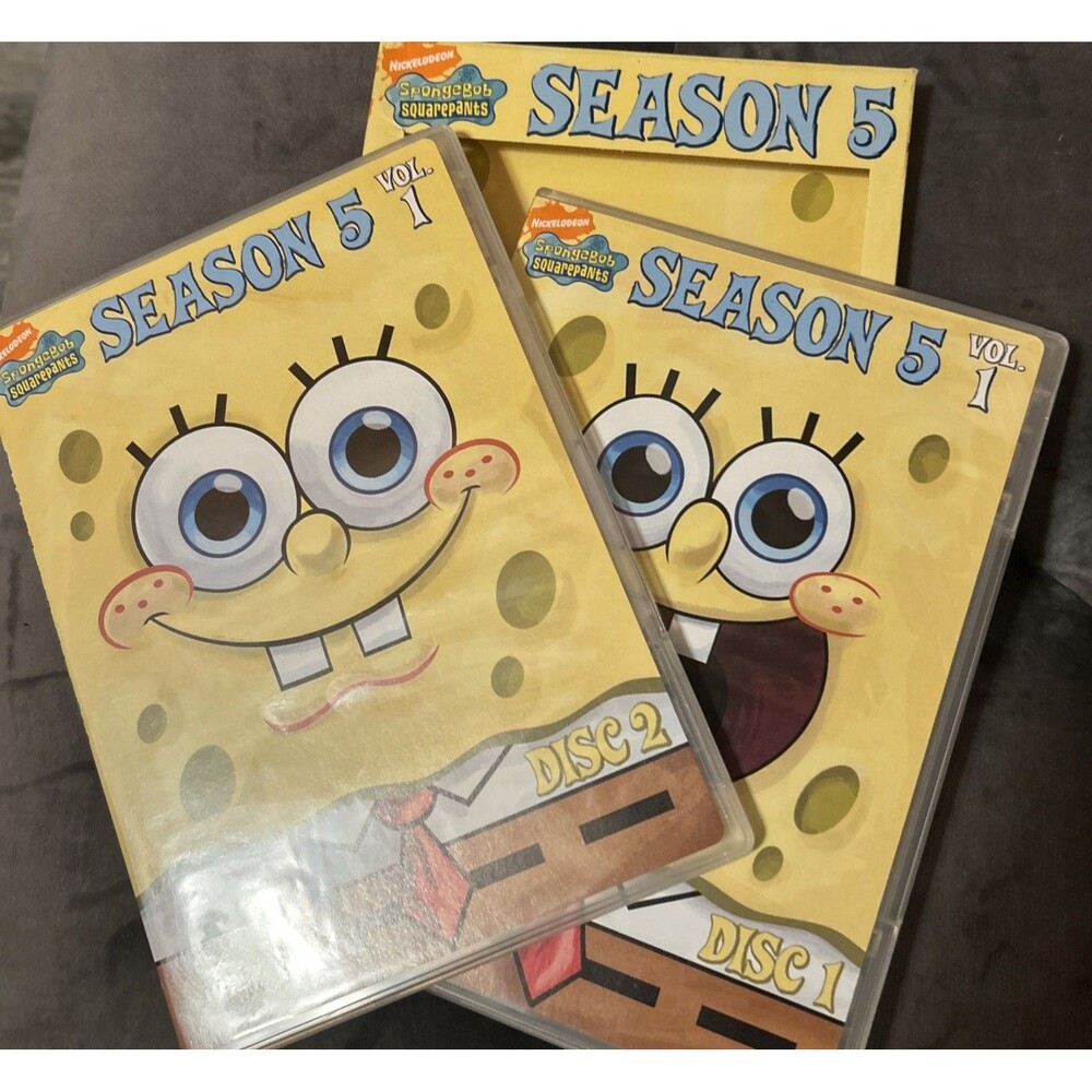 SpongeBob SquarePants Season 5: Volume 2 (2-DVD, 2008, Full Screen)